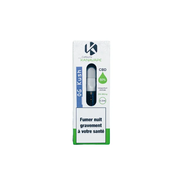 OG Kush CBD cartridge KanaVape 0,5ml