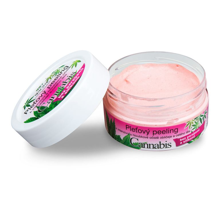 Pleťový peeling z konope Bione, na tvár aj telo, 200g