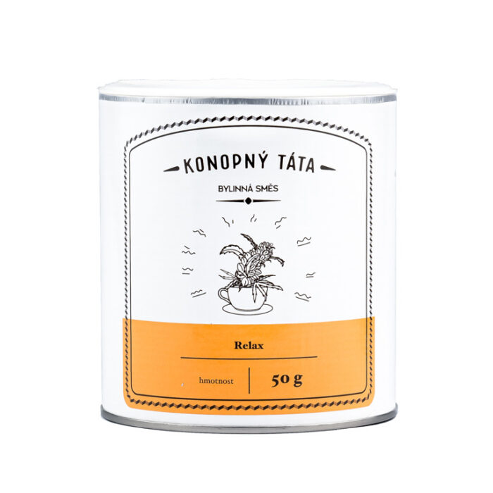 Konopný čaj Relax Konopný Táta 50g