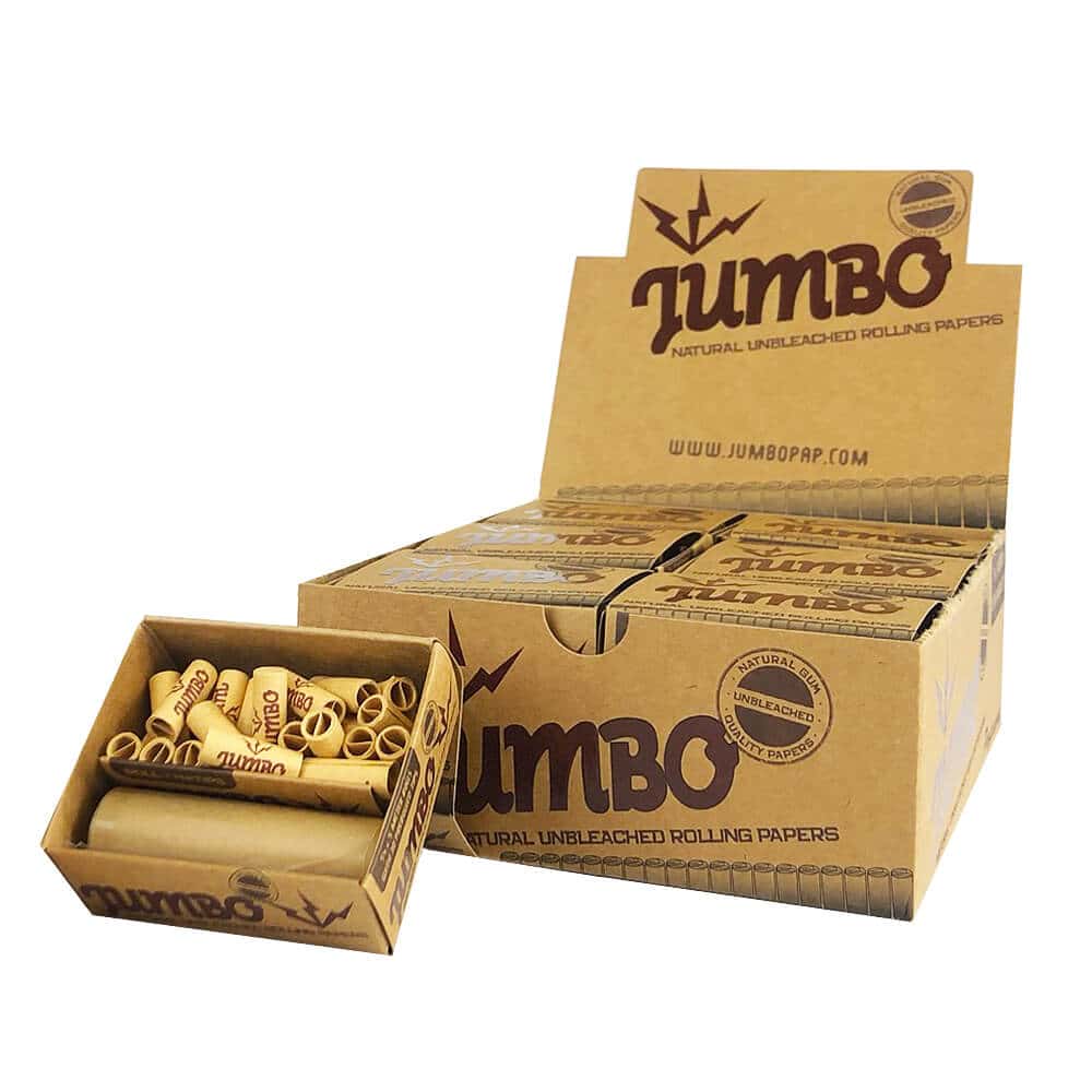 Rolovací papier nebielený s tipmi JUMBO Rolls 5m