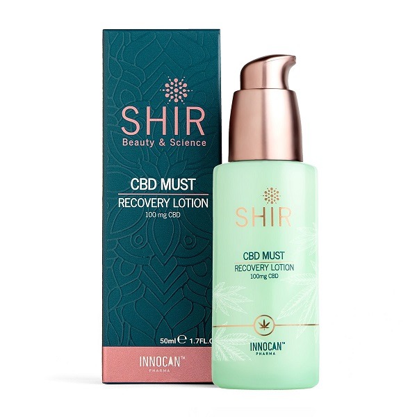 Recovery telové mlieko CBD SHIR 50ml