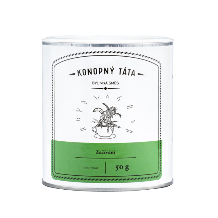 Konopný čaj Trávenie Konopný Táta 50g