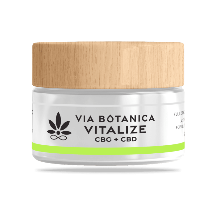 Vitalizujúci CBD+CBG krém VIA BOTANICA 50ml